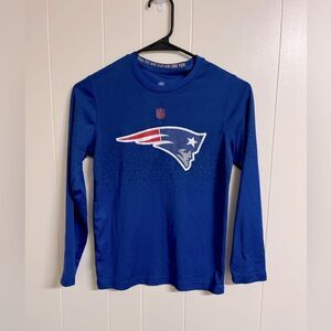 NFL New England Patriots Long Sleeve Shirt Size M 10/12